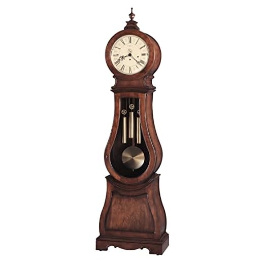 Howard Miller Arendal Grandfather Clock 611-005 – Tuscany Cherry with Single-Chime Movement