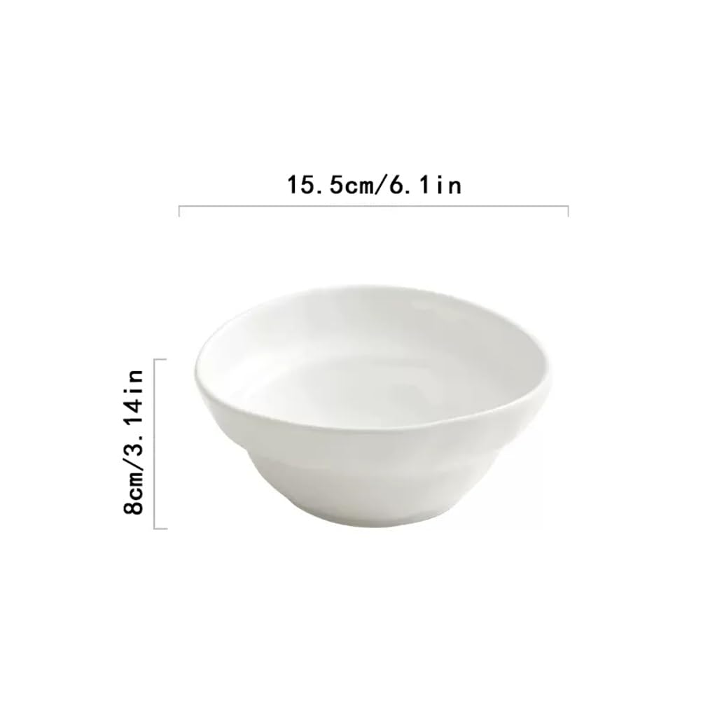 Saladier Bol à Salade de Fruits en céramique Vaisselle Japonaise Dessert Bol de Yaourt à l'avoine Bol de Riz Domestique Bol(M)