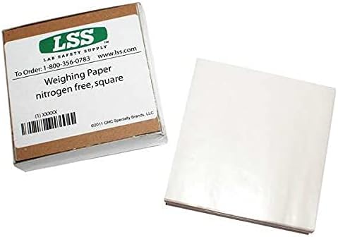 Weighing Paper, 6 in. L, 6 in. W, PK500