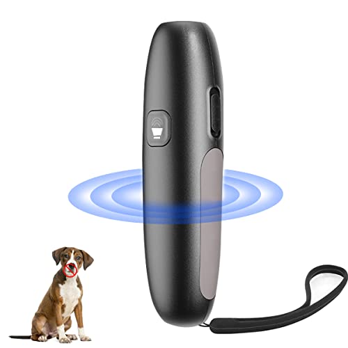 Gtrade Ultraschall Antibell für Hunde, Anti Bell Gerät Hundebellen Bellenstopper Hundetraining für Haustiere Kleine Große Hunde innen und Außenbereich, 2 Modi 25KHz 10 M Reichweite, Harmlos für Hunde Cover
