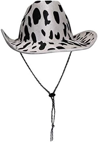 Cowboy Hat – Fun Cow Print Hat – Unisex 