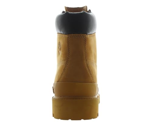 Image of Timberland Premium 6 Inch Waterproof Boot Mens Shoes Size 8, Color: Wheat Brown /Black /Brown