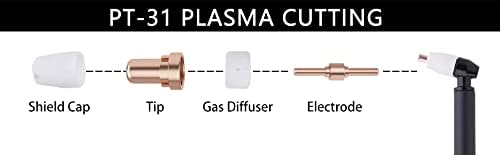 PT-31-Cabezal De Antorcha De Corte Por Plasma De Aire