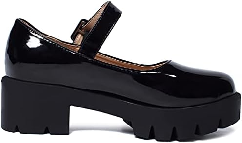 womens black platform dress shoes