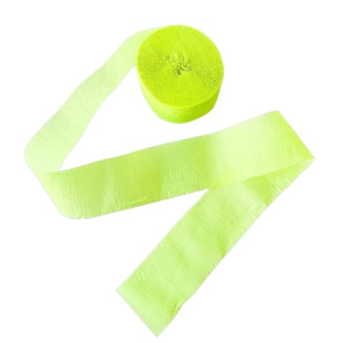 Rouleau de papier crépon multicolore pour décoration de fête et mariage - Lot de 10