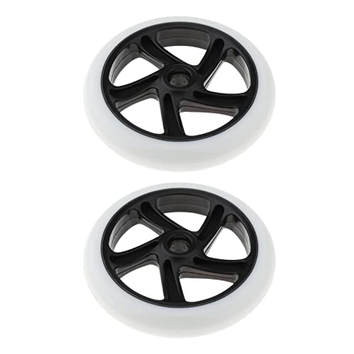 Colcolo 2 Peças Pneu Frente Traseiro 180mm, Preto branco
