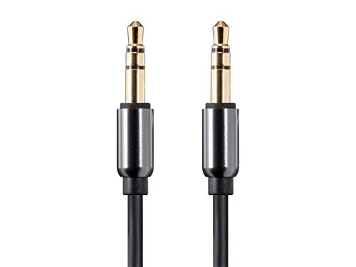 Cable Auxiliar de Audio Monoprice 3.5mm TRS 6 pies miniatura 3