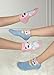 RATIVE Women's Ankle Fun Cute Socks for Cat Animals Lovers Funny Novelty Gifts (6-9, 10-pairs/all cats)