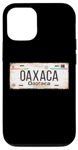 Oaxaca Mexico License Plate Mexican Travel Vacation Beach �X�}�z�P�[�X iPhone 12/12 Pro �p