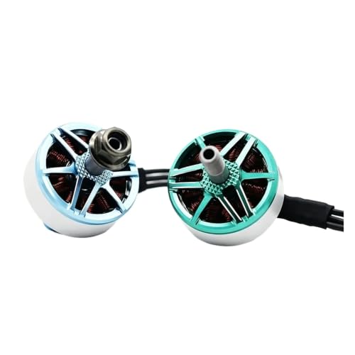 Motor sin escobillas V2207 V2 KV2550 para cuadricóptero FPV azul 4