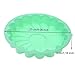 EORTA Silicone Large Cake Mold 23 CM/9 Inch Random Color Flower Shaped Round Nonstick Baking Pan Brownie/Cheesecake/Tart/Pie/Flan/Bread Baking Tray for Birthday, Anniversary, Party, Random Color