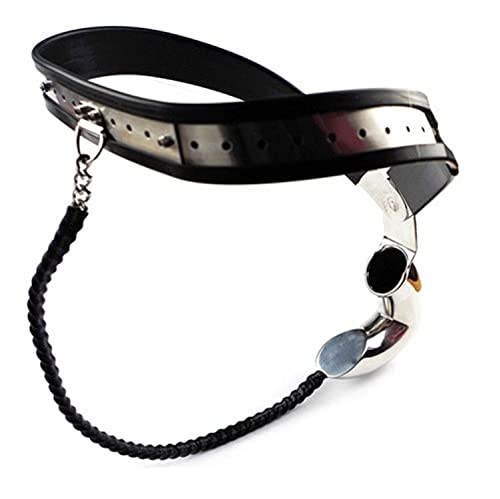 Bondage Masters Keuschheitsgürtel für Männer, verstellbar, Edelstahl