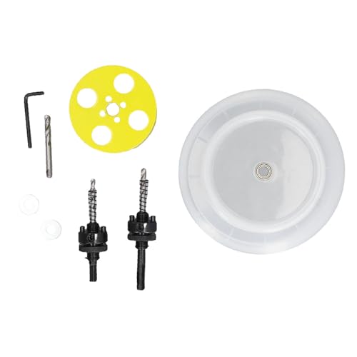 Cortador de agujeros Yoidesu Holy Cutter, 6 pulgadas, versátil y preciso para metal, para luces empotradas miniatura 3