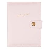 Secure Passport Cover Case with Card Pockets, Travel Documents Flap, RFID Blocking, and Snap...