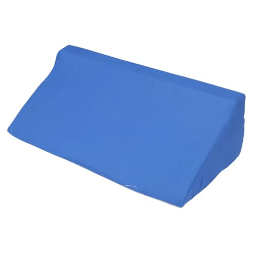 Body Support Turn Over Cushion Side Wedge Pillow, Bed Wedge Pillow, R Type Bedsore Sponge Pillow Positioning Wedge Pillow for Body Back Support (50 * 25 * 15cm)