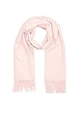  s.Oliver RED LABEL Damen Schal mit Zickzack-Muster apricot melange 1