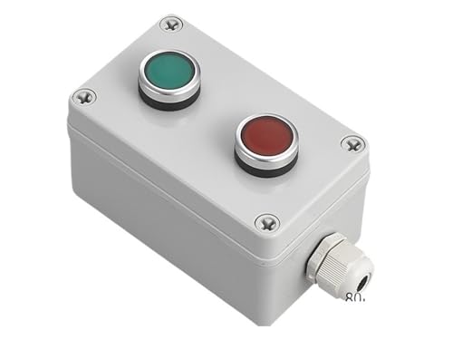 Boîte d'interrupteurs à bouton pour atelier et contrôle de machines de production