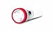 Life Gear LED Flashlight with Glow Handle, Emergency Flasher and Storage Compartment, RED