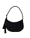 BAGGU Medium Nylon Crescent Bag - Black