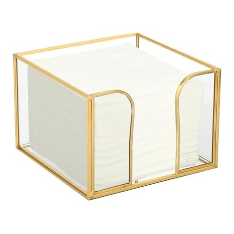 Sumnacon Glass Napkin Holder Cover