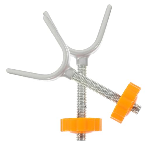 MOBUTOFU Conector de Perno Tipo Valla de Hierro en Plata, Tornillos de Montaje para Puertas de Seguridad de Ñiño y Rejas para Perros en Escaleras, Fácil Instalación y Protección de Pared,