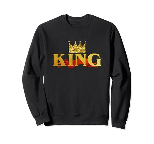 Birthday King Crown Sudadera