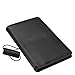 FranklinCovey - Travelers Cover for Wire-Bound FranklinCovey Planners | Genuine Leather - Elastic Closure (Compact, Black)