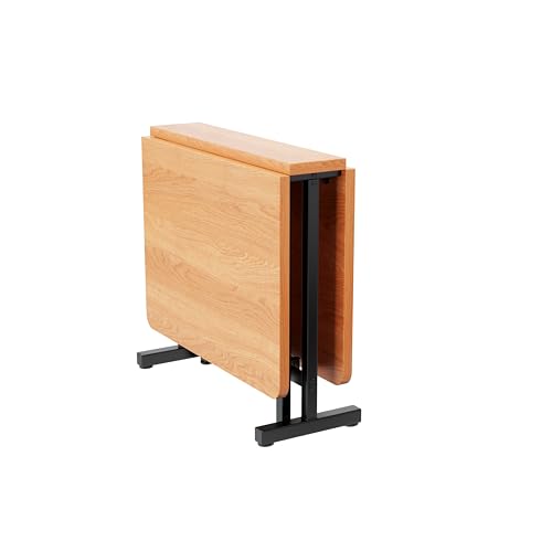 Table à manger pliable et extensible gain de place avec support haute résistance