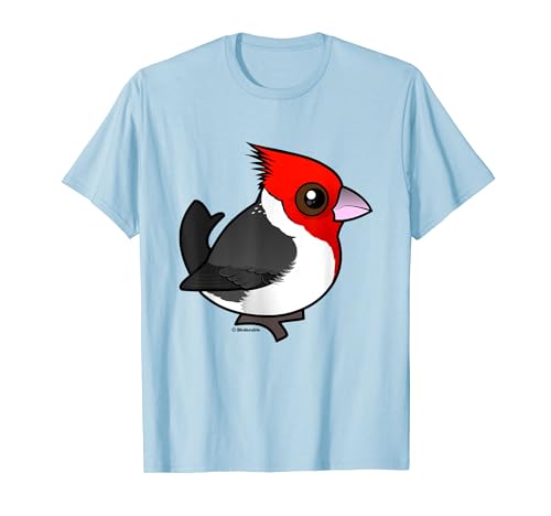 Cute Cartoon Red-crested Cardinal Birdorable Pretty Bird T-Shirt