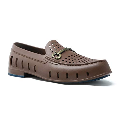 Floafers Footwear Chairman Bit Driftwood Brown/Sailor Navy 8 M2