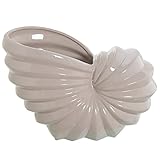CENTRO CARACOLA CERÁMICA GRISCLARO BRILLO 30X15X21CM