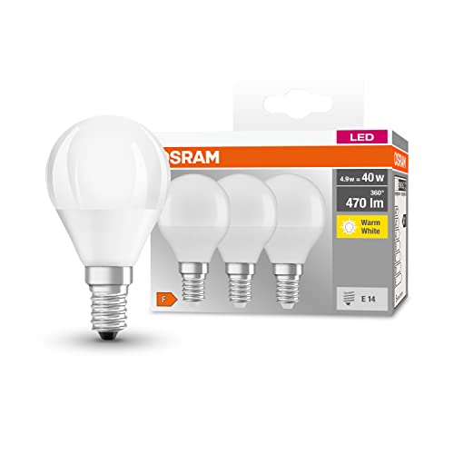 Lot De 49 Ampoules Osram E27 15W, Incandescentes, Classiques Transparentes, Neuves