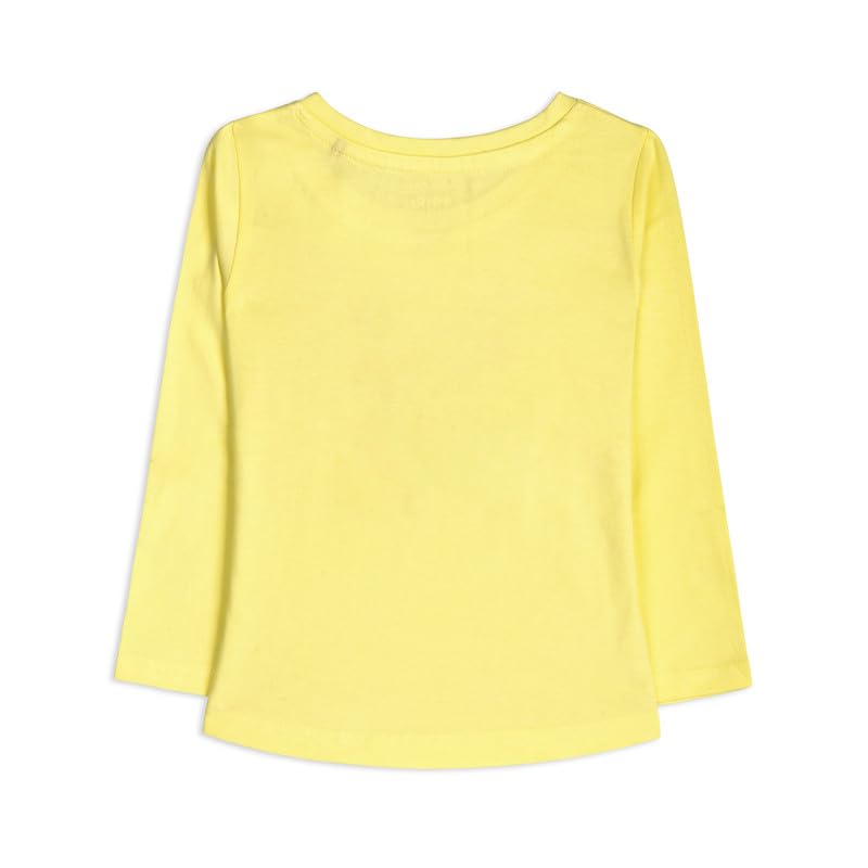 Image of Real Basics Girls Regular Fit Full Sleeves Tshirt (Pack of 1)