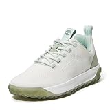 Timberland Women's Greenstride Motion 6 Low Lace Up Hiking Boot, White Knit, 8.5 Medium