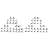 Masslla 60 Stück Keramiknägel, Kaminwerkzeuge, Töpferofenkegel, Ofenkegelstützen, Gebaut Von Gott, Robuste Töpferwerkzeuge, Tonstütze