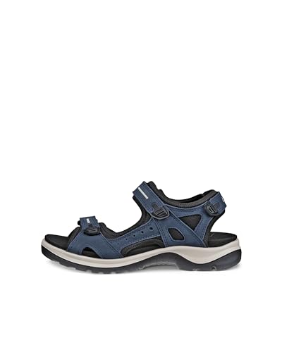 Image of ECCO Offroad Marine Regulars Width Women Flat Sandals- UK - 6