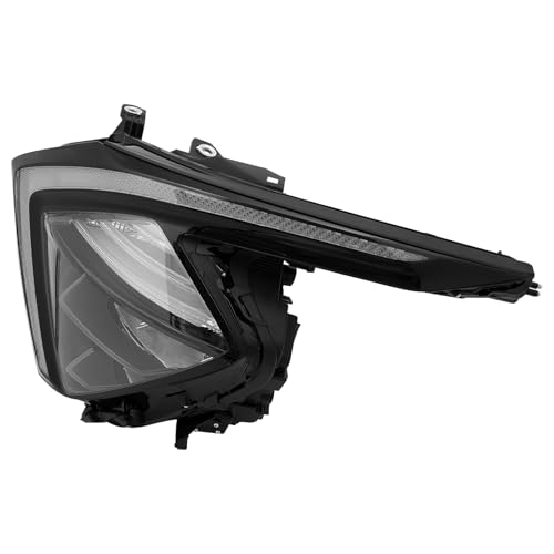 Left Driver Side LED Headlight Assembly Fit for 2022 2023 2024 Kia Sportage SX EX LX Models Direct Replacement Black Housing 92101-DW000