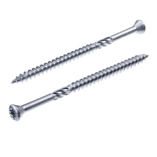 Vis pour terrasse 5x100 en inox C1 SECCARO à pointe Cut anti-fendage