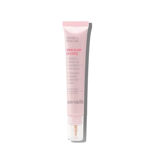 Sensilis Skin Glow K Eyes Contorno de Ojos Intensivo, Antifatiga, Antibolsas y Antiojeras, Hidrata e Ilumina, Con Color 15 ml