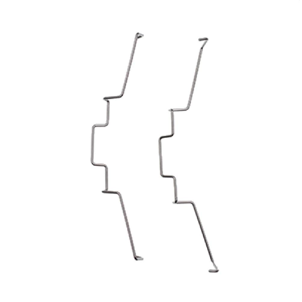 2 PCS Dissipate Heat Clip Clamp Computer CPU Cooling Fan Clips Stainless Steel Wire Fastener Buckle Bracket Fan Clip