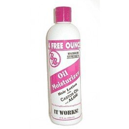 B&b Oil Moisturizer Hair Lotion with Castor Oil and Aloe (Pack of 2)