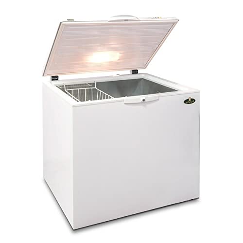 Kiriazi e220 chest freezer - 217l, white