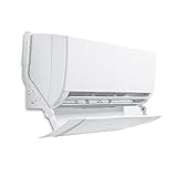 AIPING Windabweiser für Klimaanlage, Teleskop, verstellbarer Winkel, Anti-Kondensationswatte, einfache Installation, Anti-Windblech-Abdeckung, AIPING (Farbe: wie abgebildet)