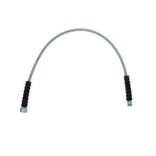 ich-zapfe.de Hochdruckschlauch - CO2 für Schankanlage - 1m - Sechskantmutter und Außengewinde