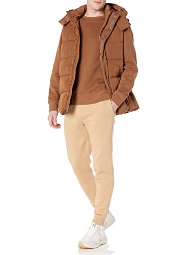 Amazon Essentials Men's Relaxed-Fit Water Repellent Recycled Polyester Hooded Puffer Vest (Previously Amazon Aware)4