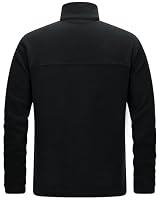 33,000ft Herren Fleecejacke Leicht Strickjacke Warm Übergangsjacke – Ansicht 3