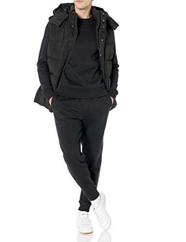 Image of Amazon Essentials Men's Relaxed-Fit Water Repellent Recycled Polyester Hooded Puffer Vest (Previously Amazon Aware)