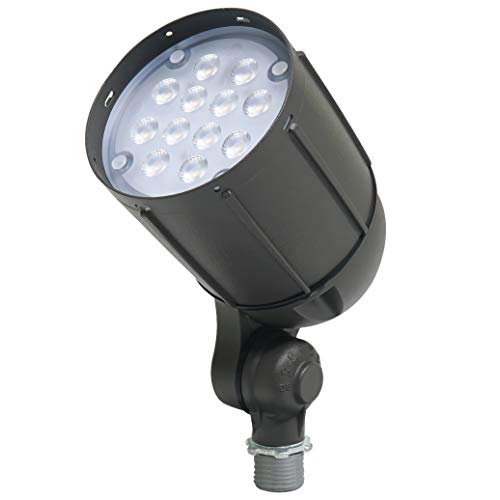 Newhouse Lighting V5BLF12BRZ LED Spotlight Outdoor Lights, Bullet, Bronze