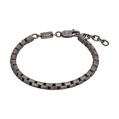 s.Oliver Armband Edelstahl Herren Armschmuck, Kommt in Schmuck Geschenk Box,