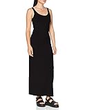 Maxikleid Vero Moda Damen VMNANNA SL ANCLE DRESS COLOR Lässiges Kleid, Black, XS